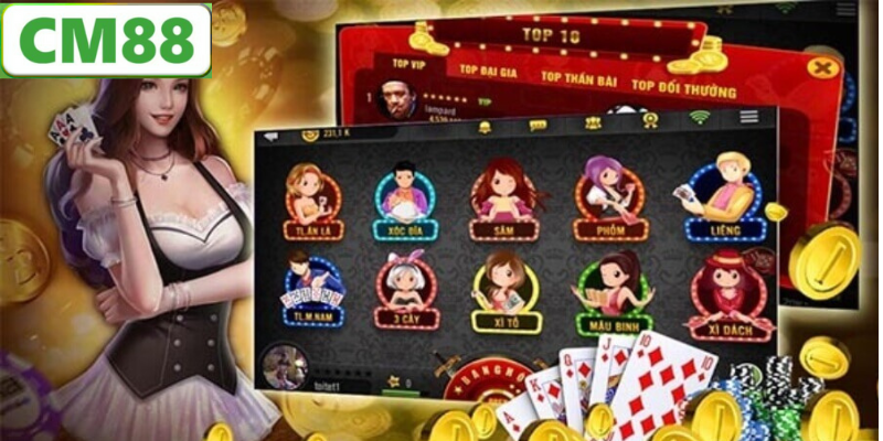 Các Tính Năng Nổi Bật Của Game Bài CM88